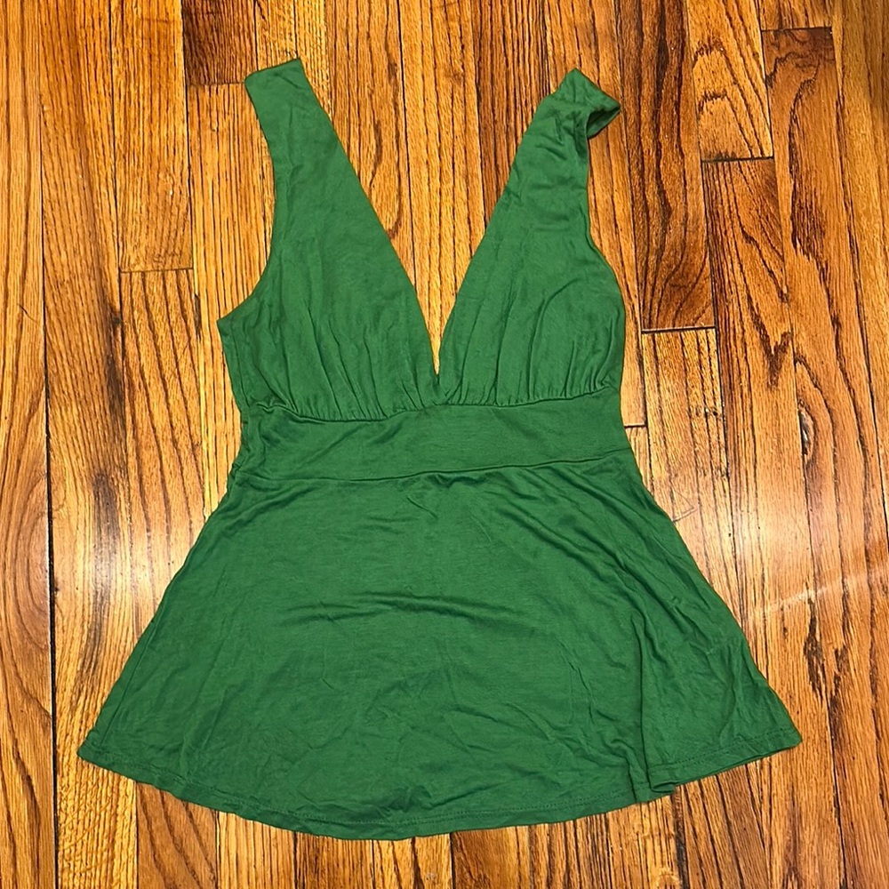 Forever 21 Green Tank Top